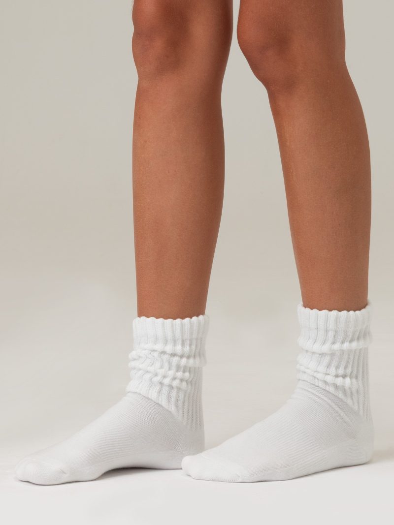 Women's Mid-Calf Cotton Casual Slouchy Socks