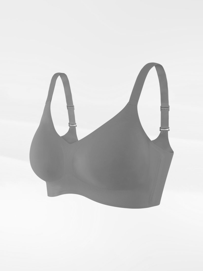 Everyday Wireless Seamless Bra Grey