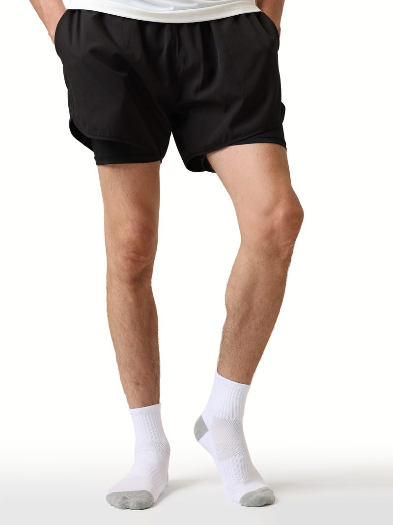 Unisex Athletic Cushioned Crew Socks