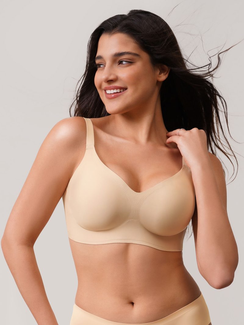 Everyday Wireless Seamless Bra Nude