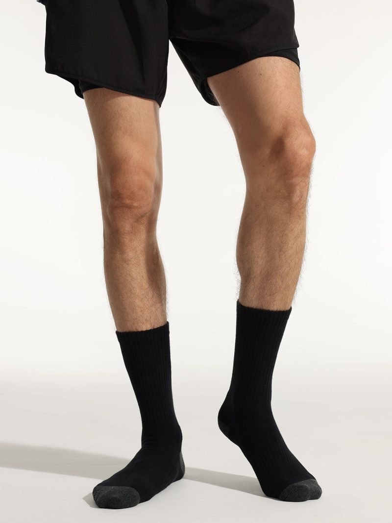 Men's Athletic Cushioned Mid-Calf Socks