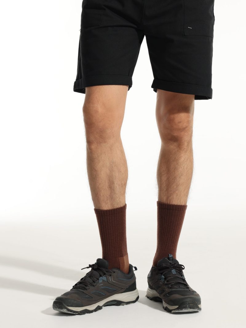 Men's Wool Thermal Outdoor Hiking Mid-Calf Socks