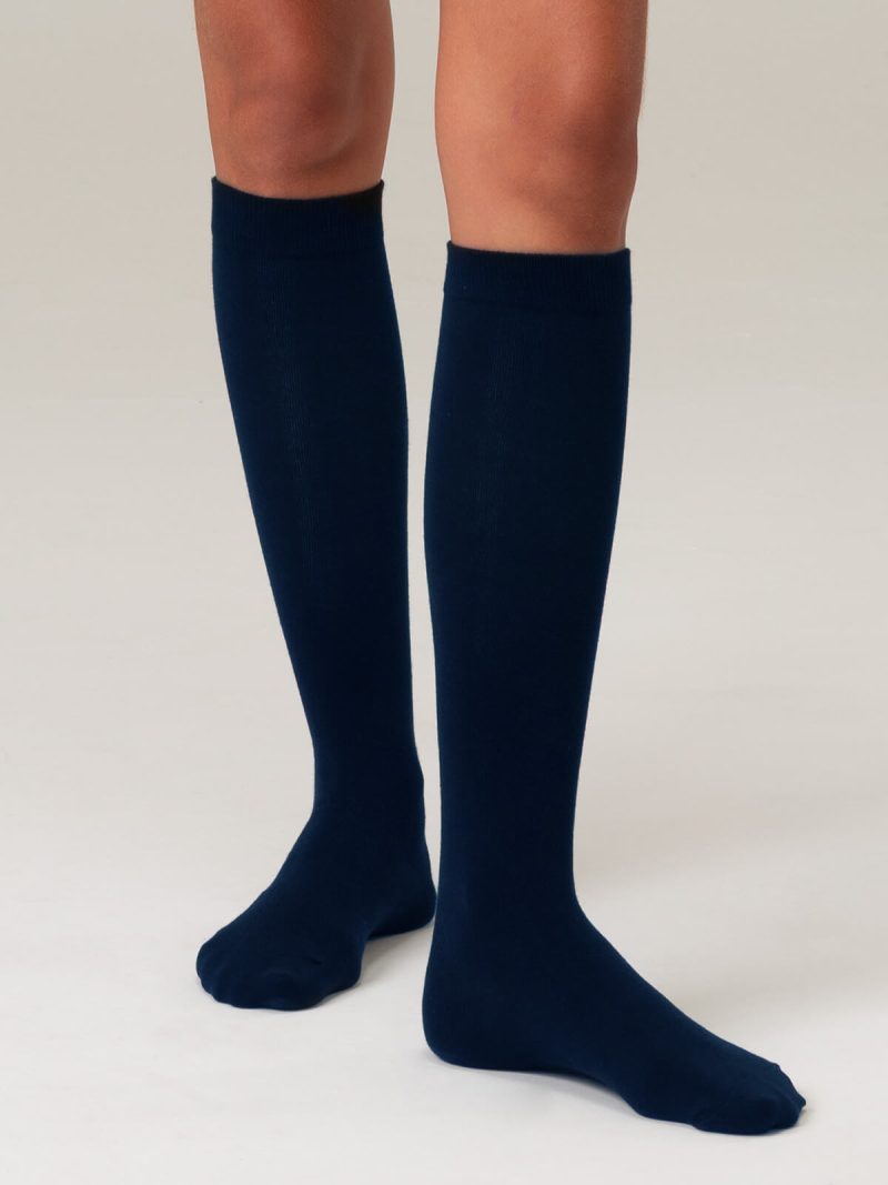 Women's Knee-High Cotton Casual Socks