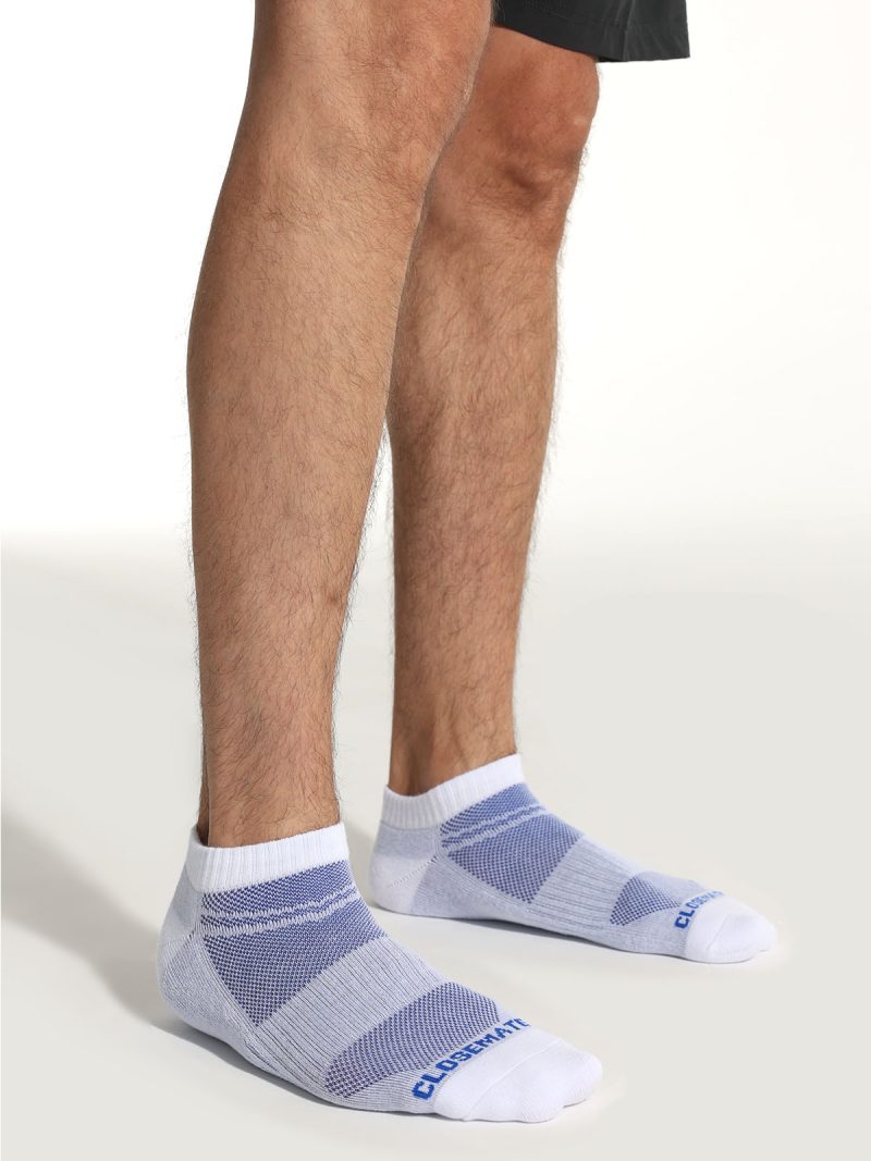 Unisex Athletic Cushioned Quarter Socks