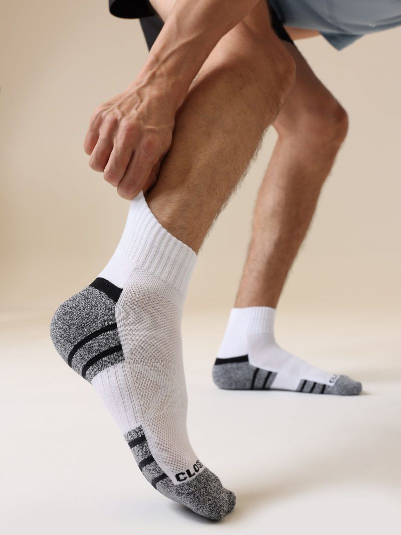 Men's Athletic Cushioned Crew Socks