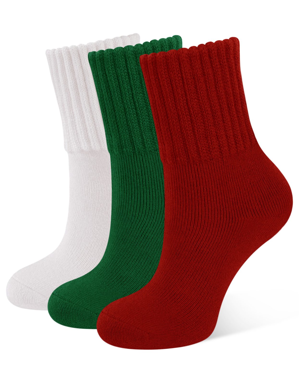 CLOSEMATE Boot Socks for Women Thick Warm Winter Crew Socks 3 Pairs
